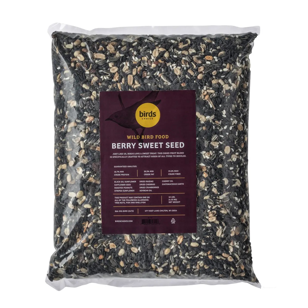 Birds Choice Berry Sweet Wild Bird Food 10 lb.